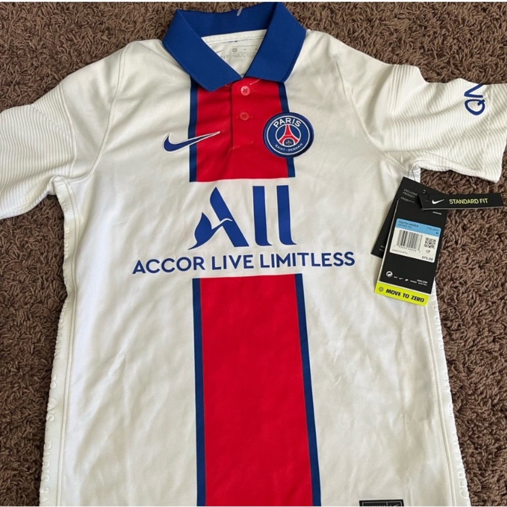 Boys Nike PSG 20/21 away jersey